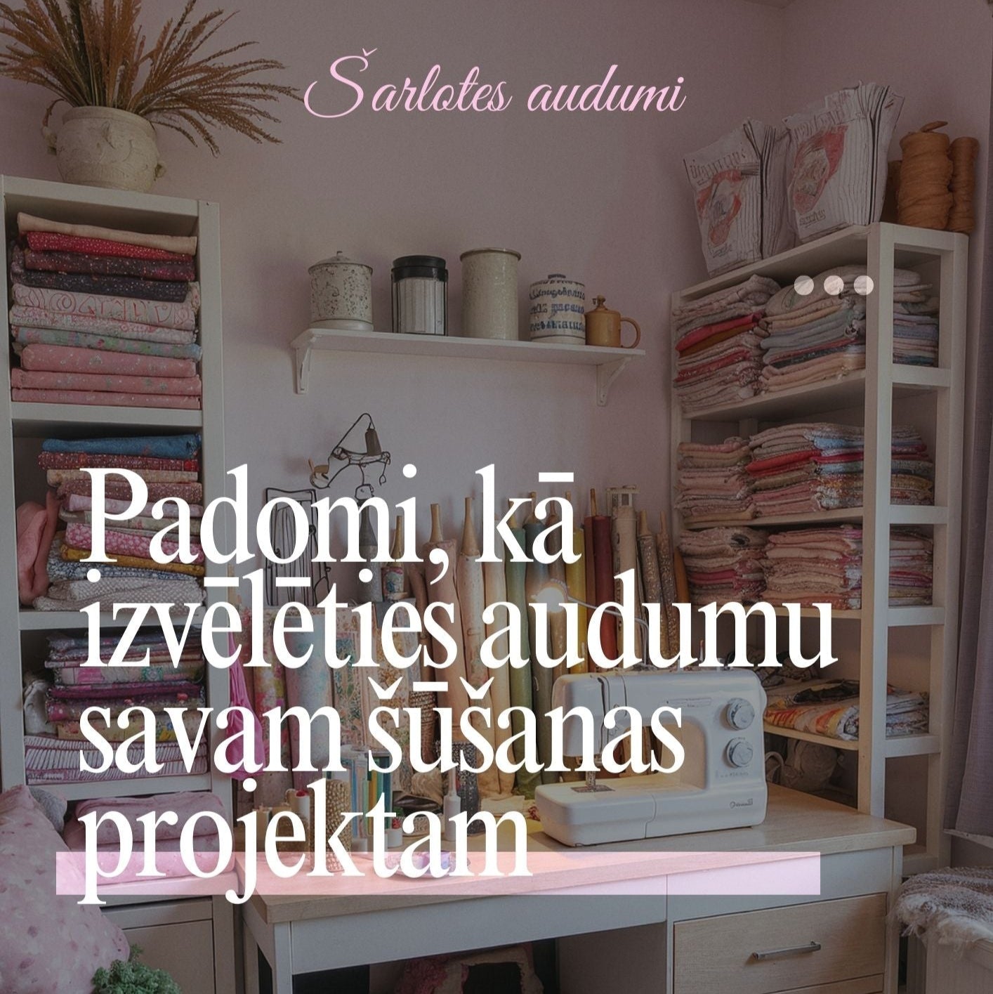 Nemokamas PDF vadovas: Patarimai, kaip pasirinkti audinį savo siuvimo projektui