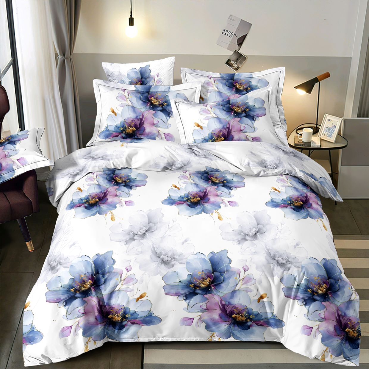 Platus 100 % medvilnės audinių pasirinkimas su spauda