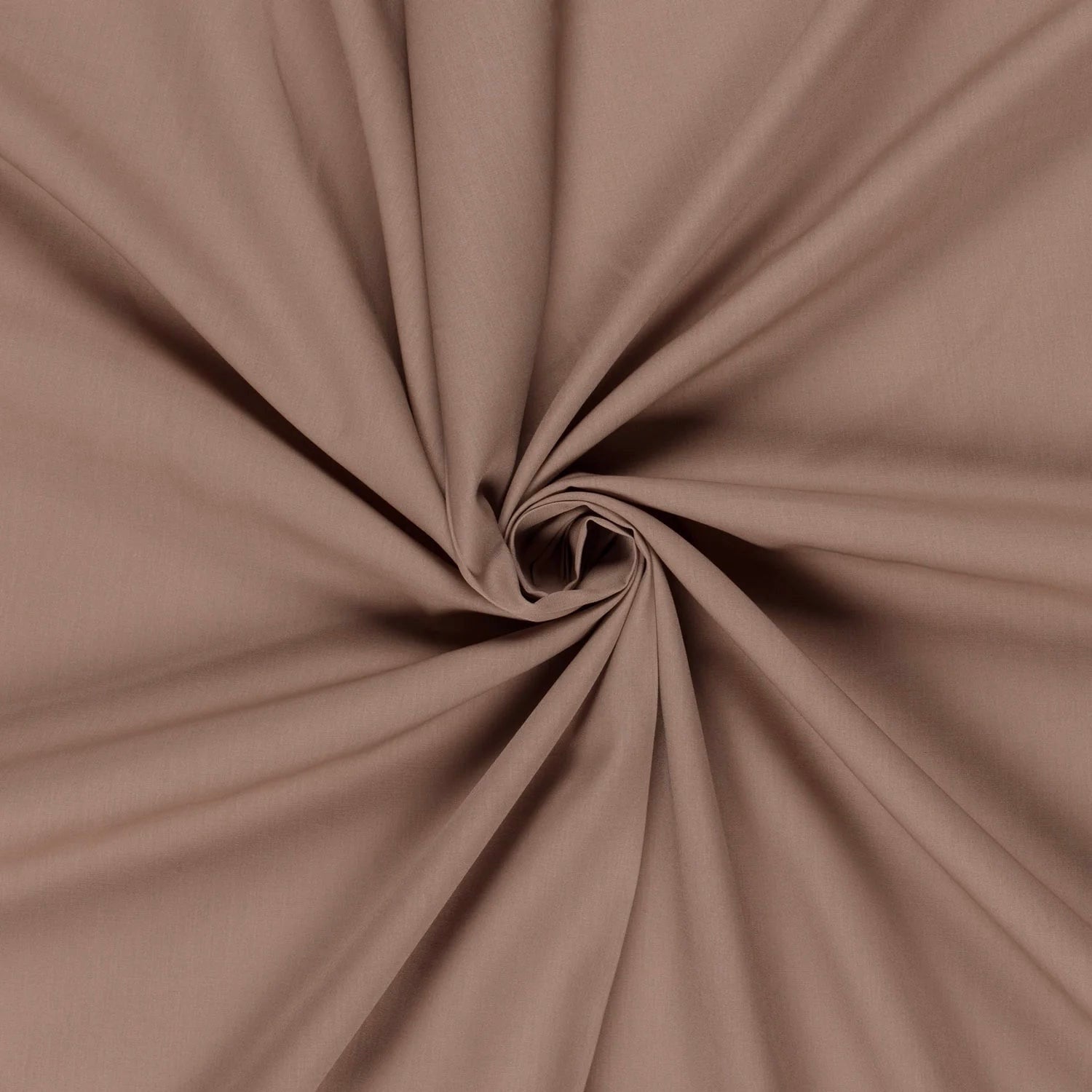 100% Kokvilnas audums - kapučino 125 g/m²