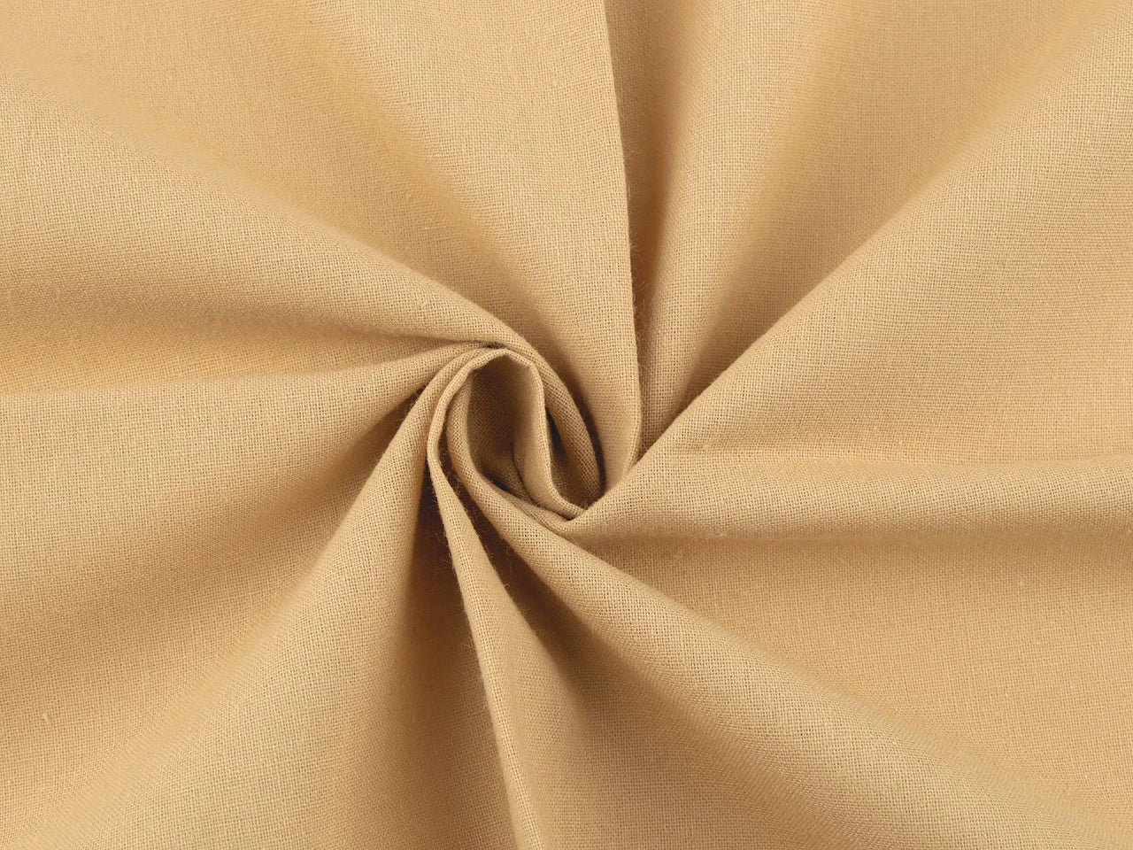 Attēls ar 100% Kokvilnas audums - krem brulē tonis 125 g/m² – pieejams Šarlotes audumi