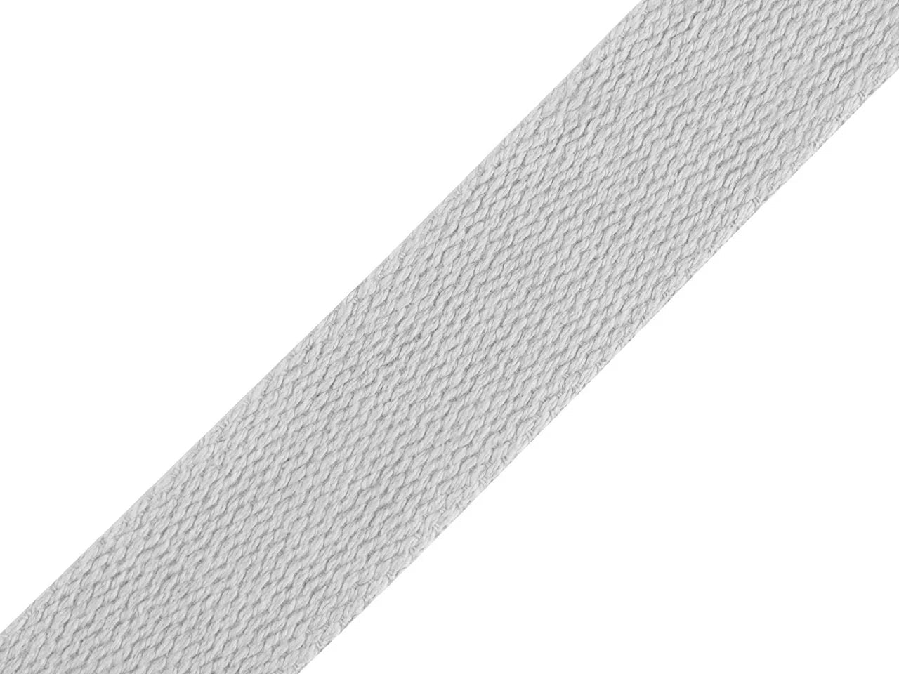 Attēls ar 100% Kokvilnas lenta 30 mm somām, siksnām – pieejams Šarlotes audumi