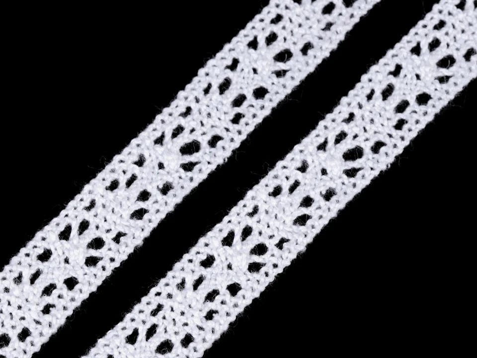 100% Kokvilnas mežģīne|1,1 cm| dažādu toņu