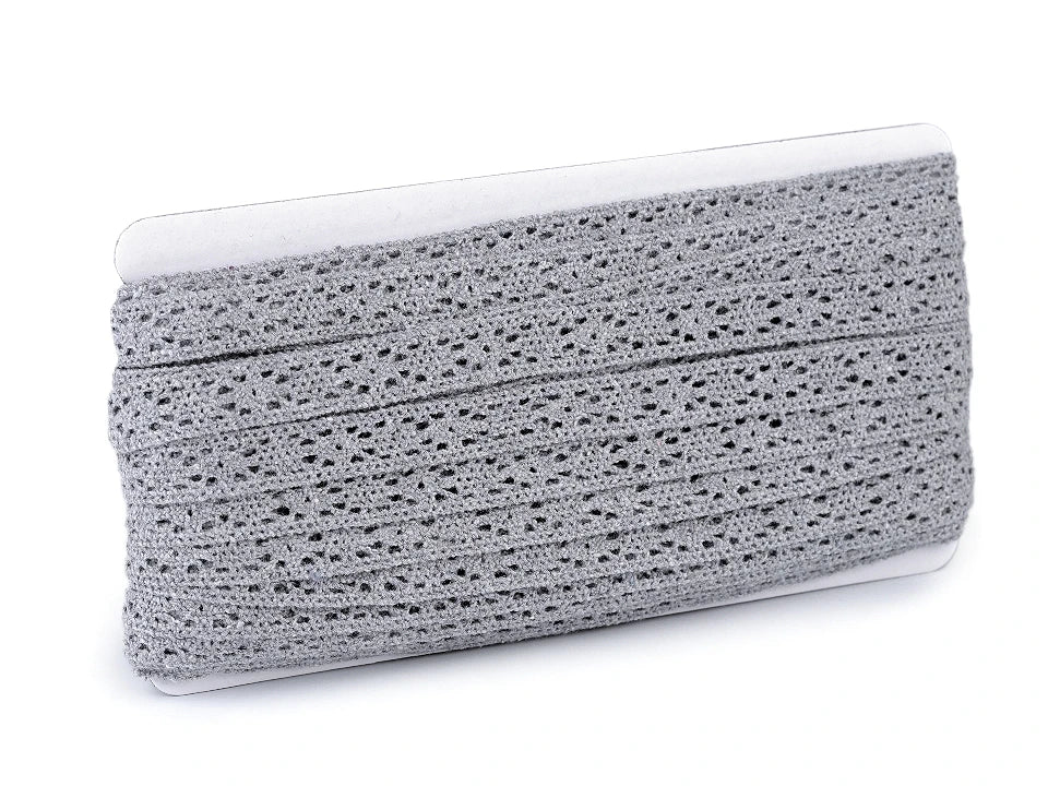 100% Kokvilnas mežģīne|1,1 cm| dažādu toņu