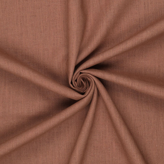 100% Lina audums – kanēlis | 230 g/m² | Enzyme washed