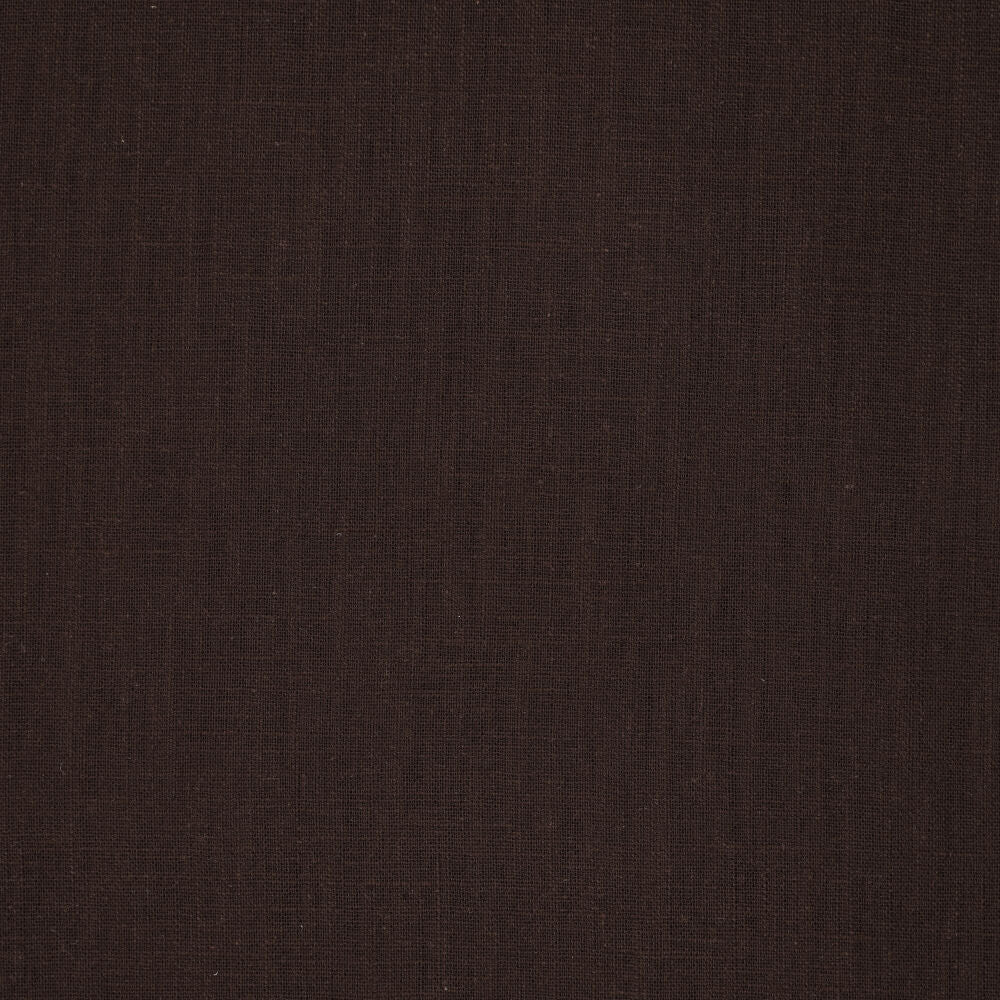 100% Lina audums – šokolādes brūns | 230 g/m² | Enzyme washed
