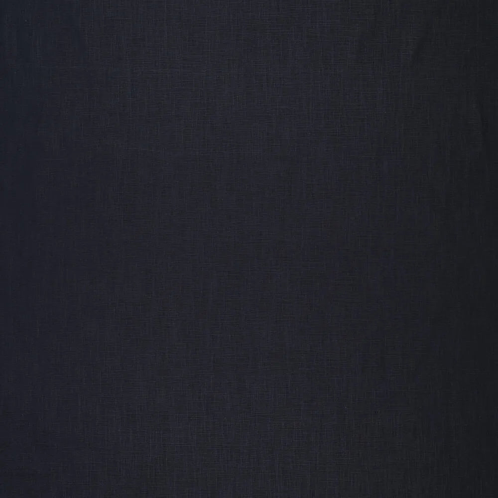 100% Lina audums–tumši zils| 230 g/m² | Enzyme washed
