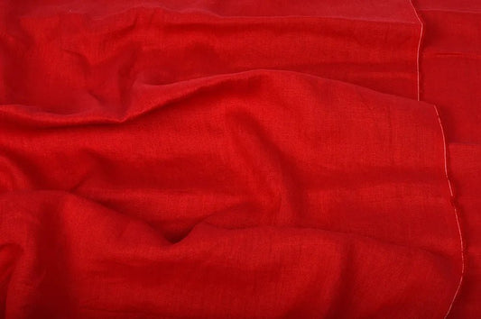 100% Mīkstināts lins - sarkans 205 g/m²