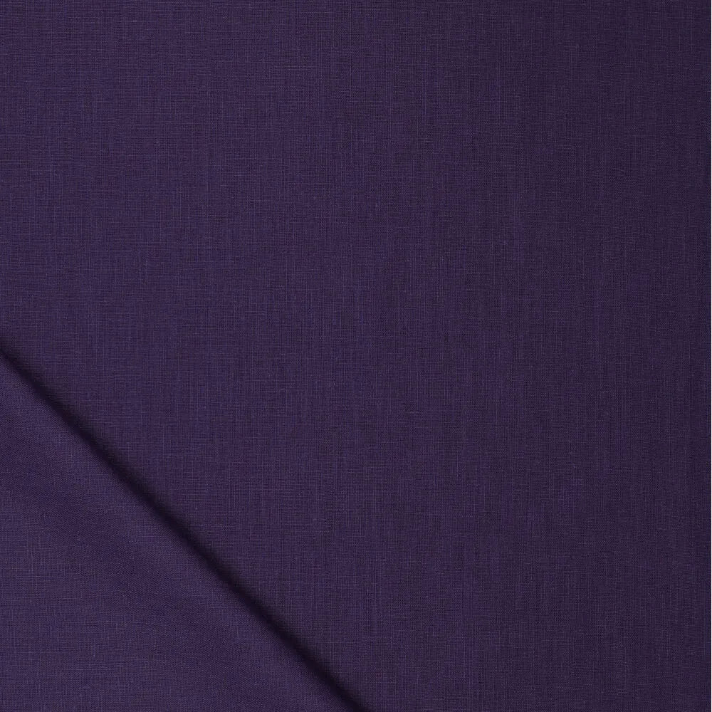 100% Mīkstināts lins - tumši violets 165 g/m²