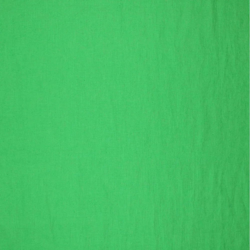 100% Mīkstināts lins - zāles zaļš 165 g/m²