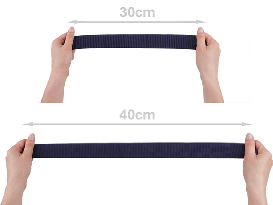 Plakanā gumija bokseršortiem 3,8 cm- bēša