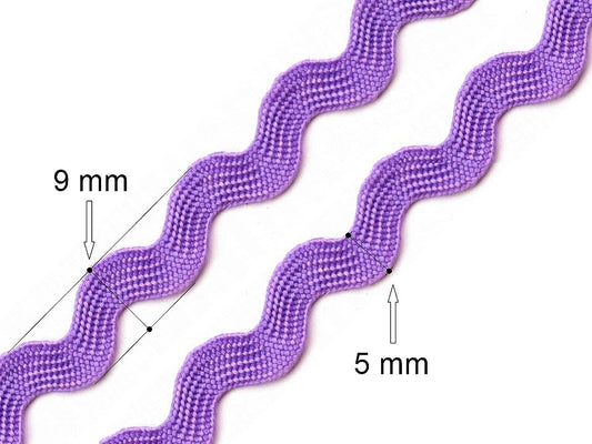 Viļņota dekoratīvā lentīte | 5 mm 30 m