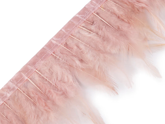 Spalvų juosta (gaidys) 10-12 cm pločio – pudros rožinė