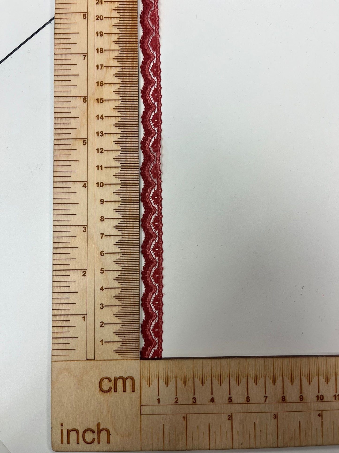 Mežģīne 1,1 cm-terakota