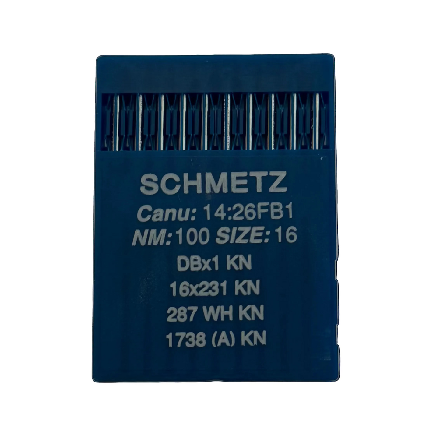 Industrielle Nähmaschinennadeln SCHMETZ DBx1 (1738) SUK KN für feine Strickwaren - 10 Stk.