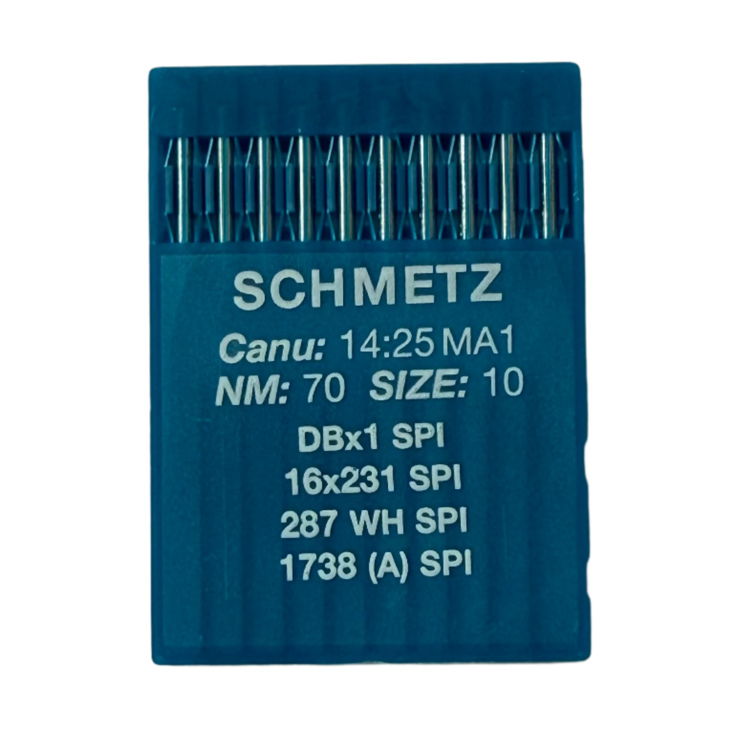 Adatas rūpnieciskajām šujmašīnām SCHMETZ DBx1 SPI – blīviem un plāniem audumiem (10gab.)