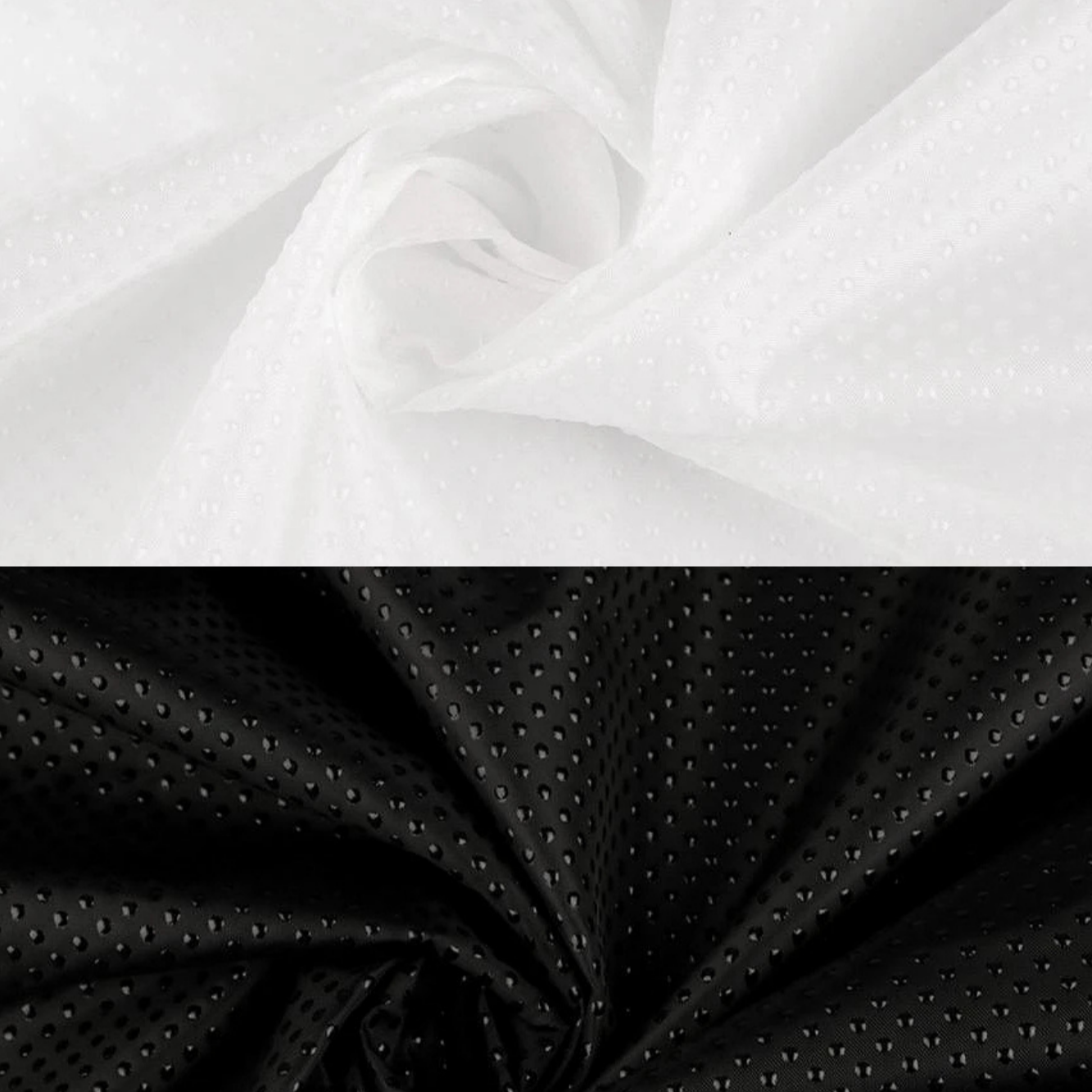 Neslīdošs audums ar gumijas punktiem-melns vai balts 95 g/m²