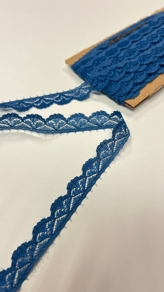 Mežģīne 1,4 cm-neaizmirstulīšu zila