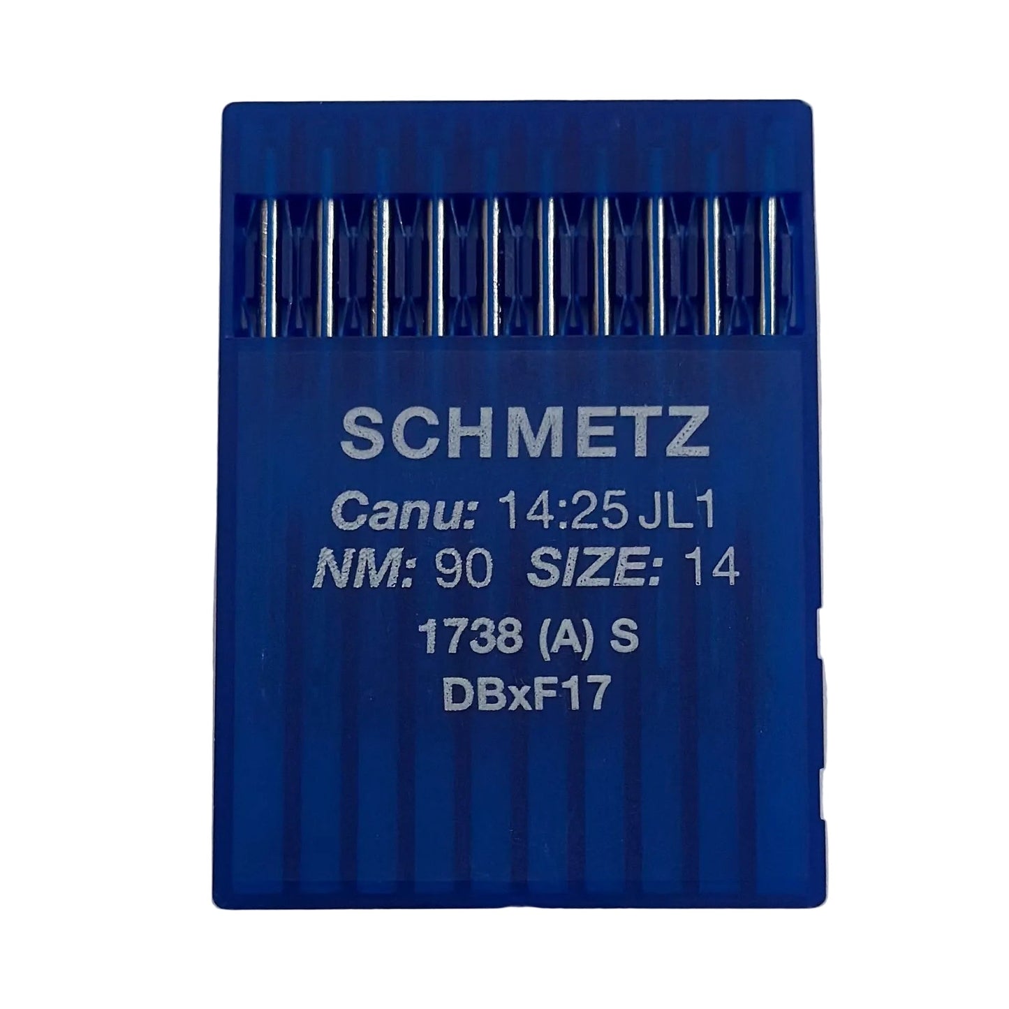 Attēls ar Adatas rūpnieciskajām šujmašīnām SCHMETZ DBx1 S - ādai (10gab.) – pieejams Šarlotes audumi