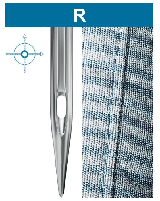 Attēls ar Adatas rūpnieciskajām šujmašīnām SCHMETZ DBx1 SERV 7 – universālās (10gab.) – pieejams Šarlotes audumi