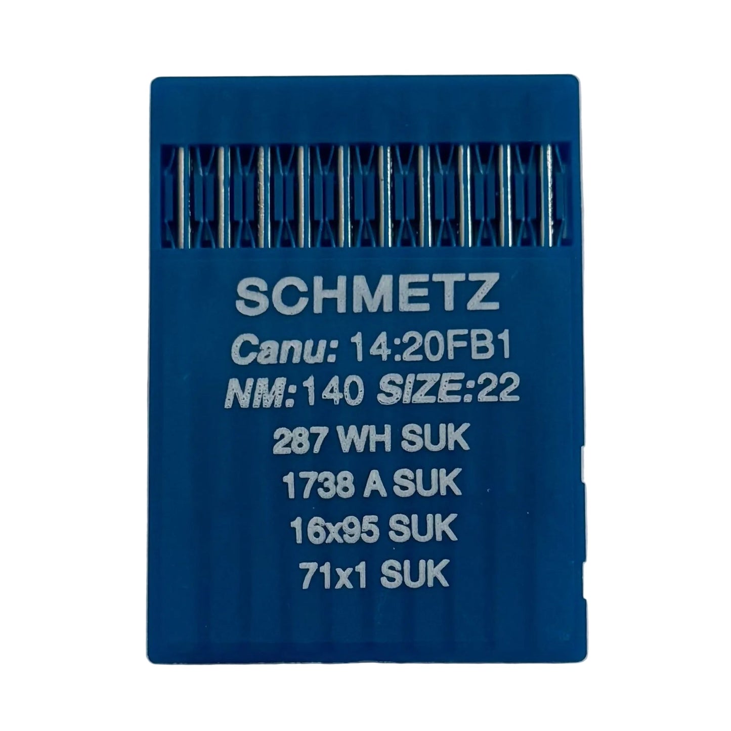 Attēls ar Adatas rūpnieciskajām šujmašīnām SCHMETZ DBx1 SUK – trikotāžai un džinsam (10gab.) – pieejams Šarlotes audumi