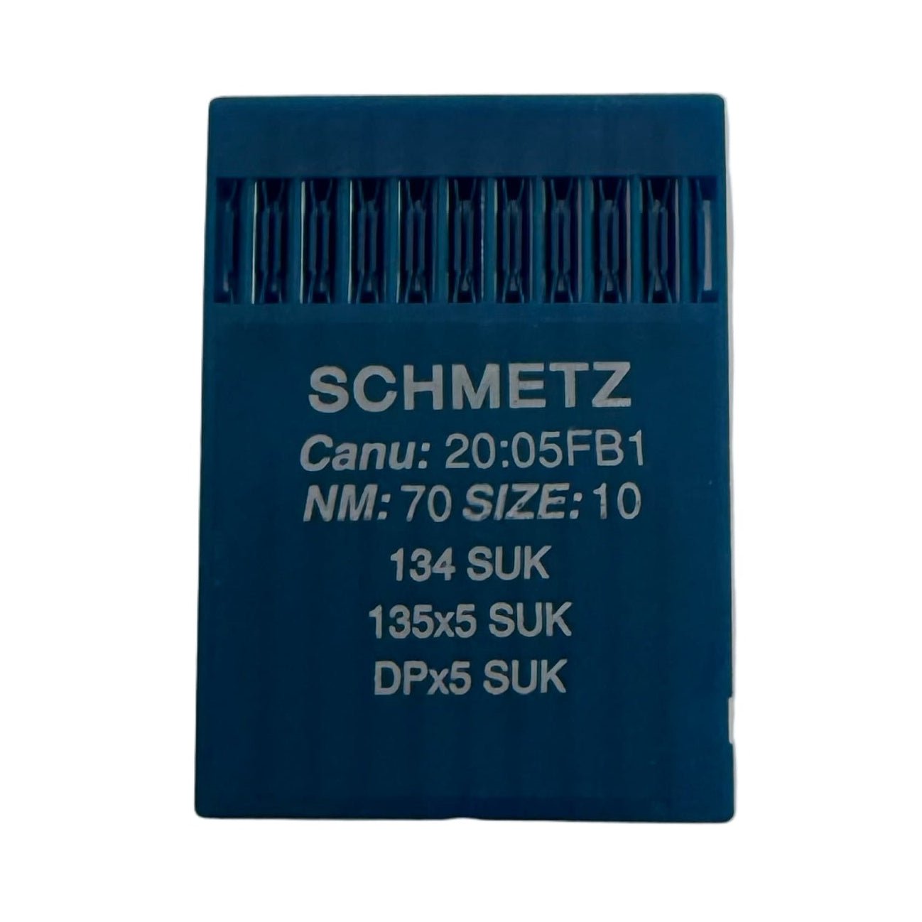 Attēls ar Adatas rūpnieciskajām šujmašīnām SCHMETZ DPx5 SUK – trikotāžai un džinsam (10gab.) – pieejams Šarlotes audumi