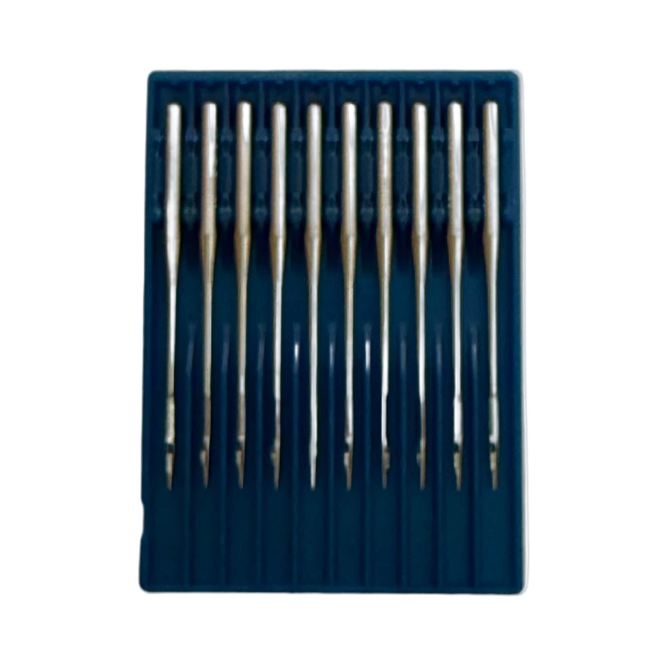 Attēls ar Adatas rūpnieciskajām šujmašīnām SCHMETZ DPx5 SUK – trikotāžai un džinsam (10gab.) – pieejams Šarlotes audumi