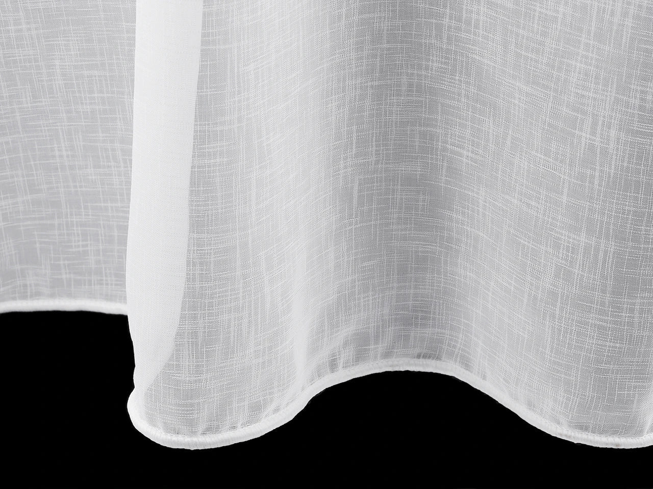 Aizkaru audums ar svina diegu | 276 cm plats|lina imitācija