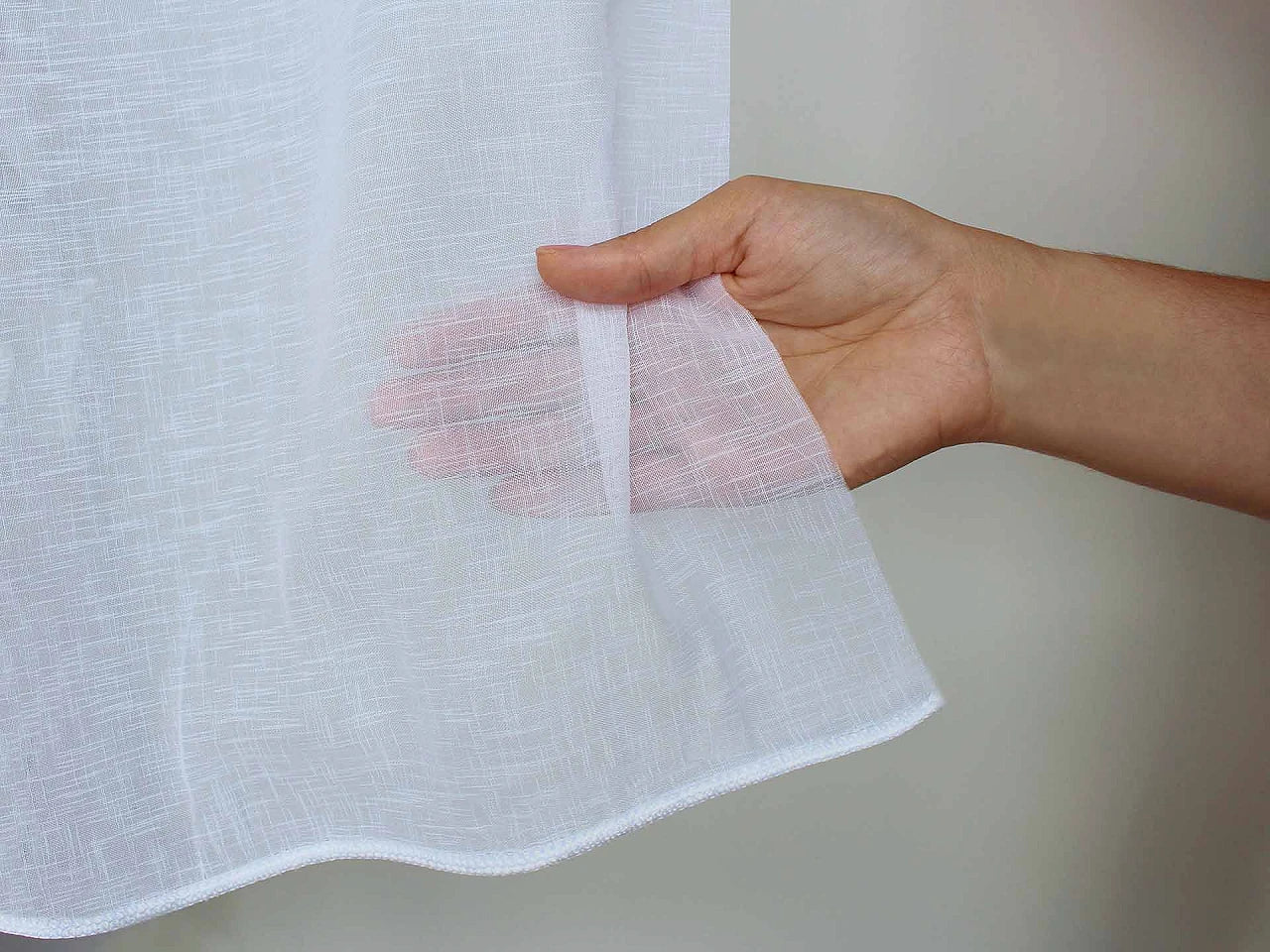 Aizkaru audums ar svina diegu | 276 cm plats|lina imitācija