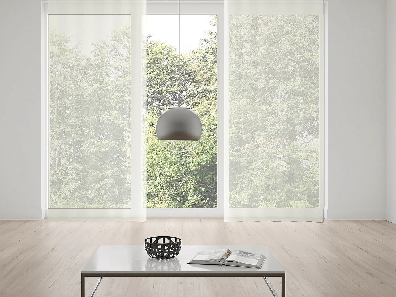 Aizkaru audums tills ar svina diegu | 276 cm plats|balts vai krēmīgs