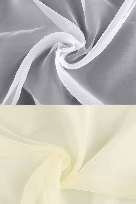 Aizkaru audums tills ar svina diegu | 276 cm plats|balts vai krēmīgs