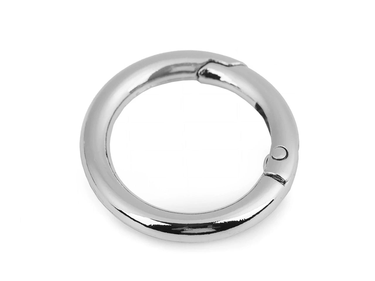 Atslēgu gredzens Ø25 mm | Metāla karabīne ar atsperi | dažādu krāsu