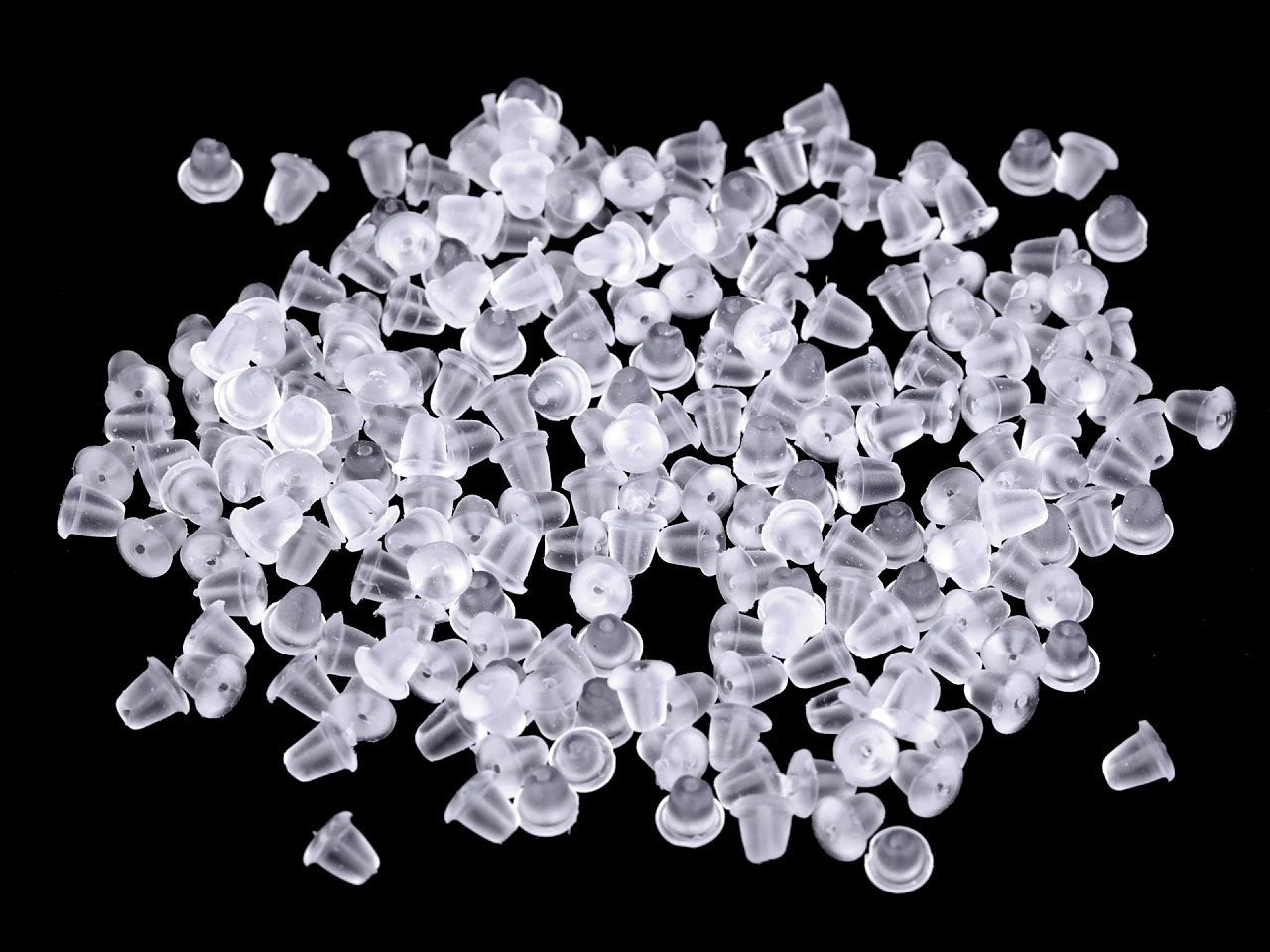 Auskaru aizdares silikona| 3x5 mm|5 grami