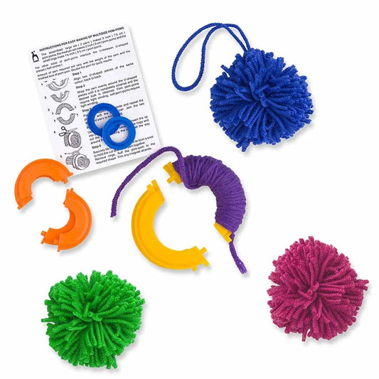 Attēls ar Bumbulīšu pom - pom veidotājs Pony | dažādu izmēru – pieejams Šarlotes audumi