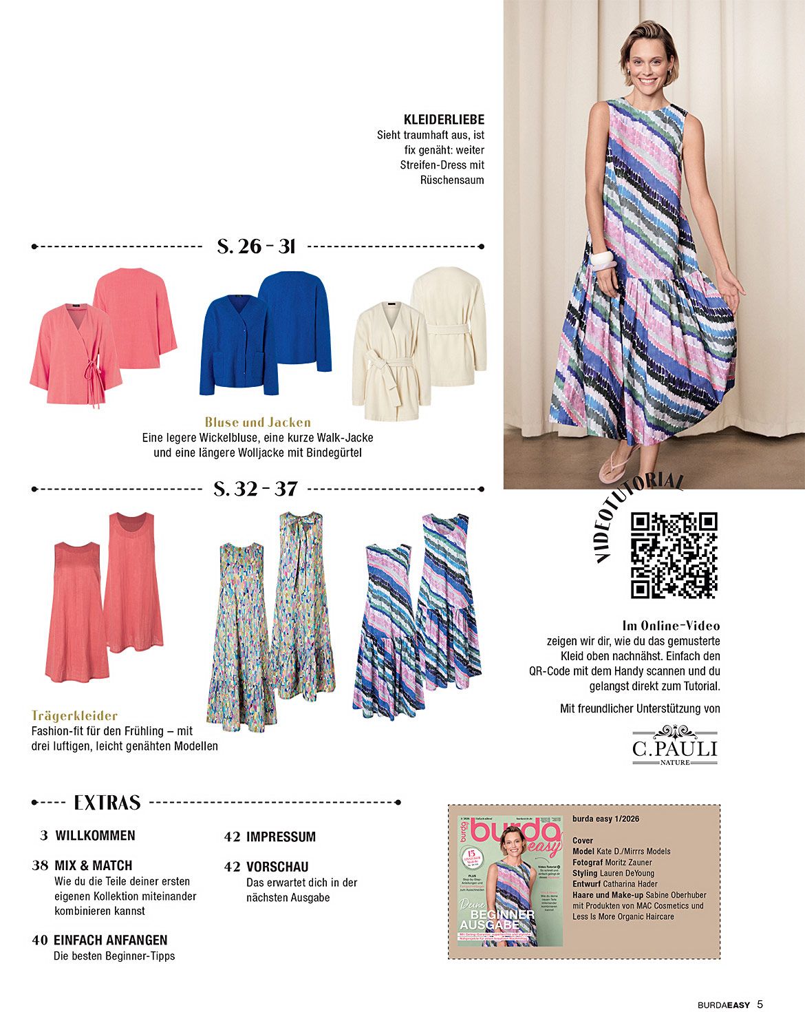 Image de Burda Easy 01/2026 - DE – disponible chez Šarlotes audumi