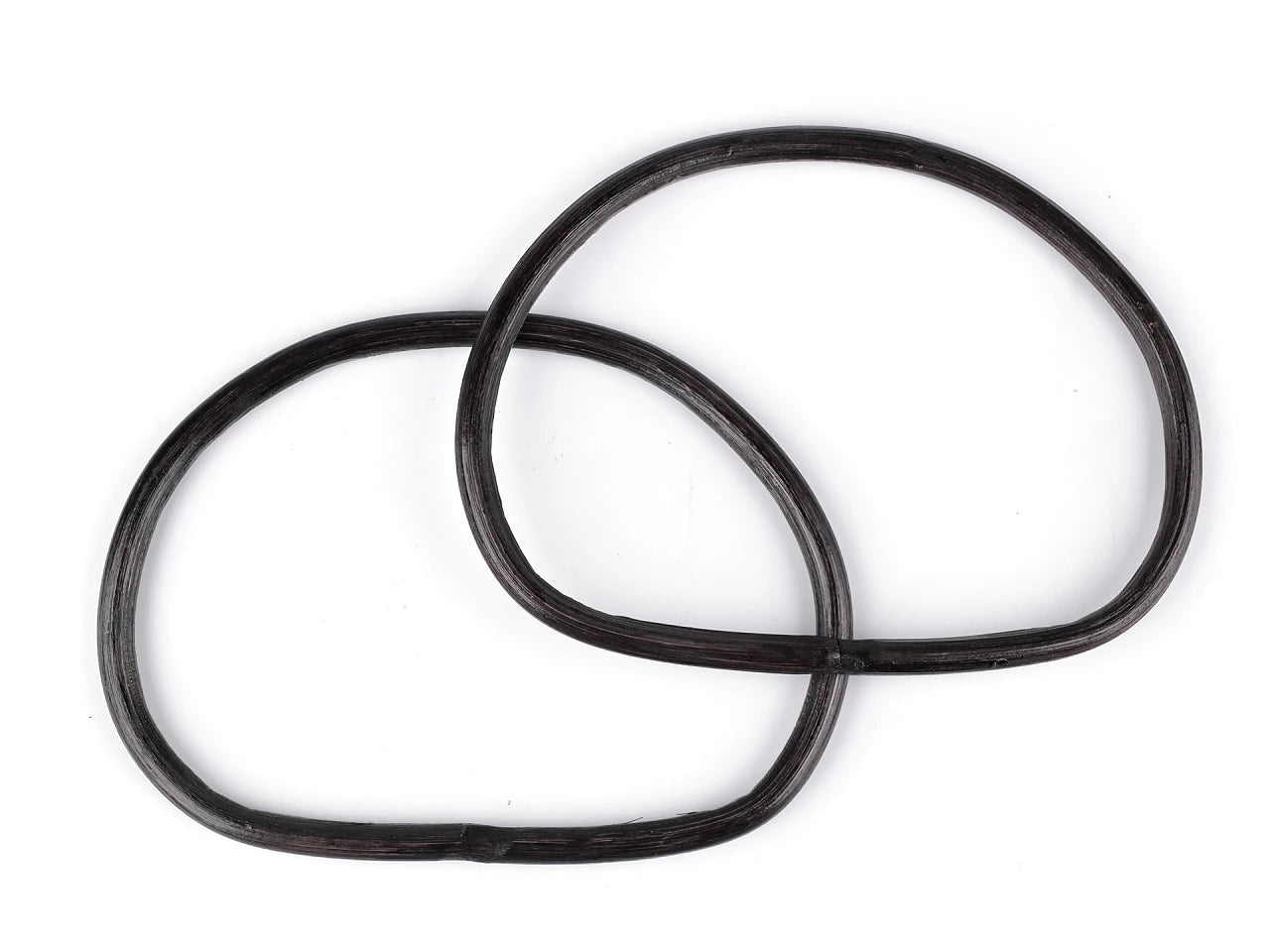 Dabīga bambusa somas rokturis | 14 × 17,5 cm| 2 gb