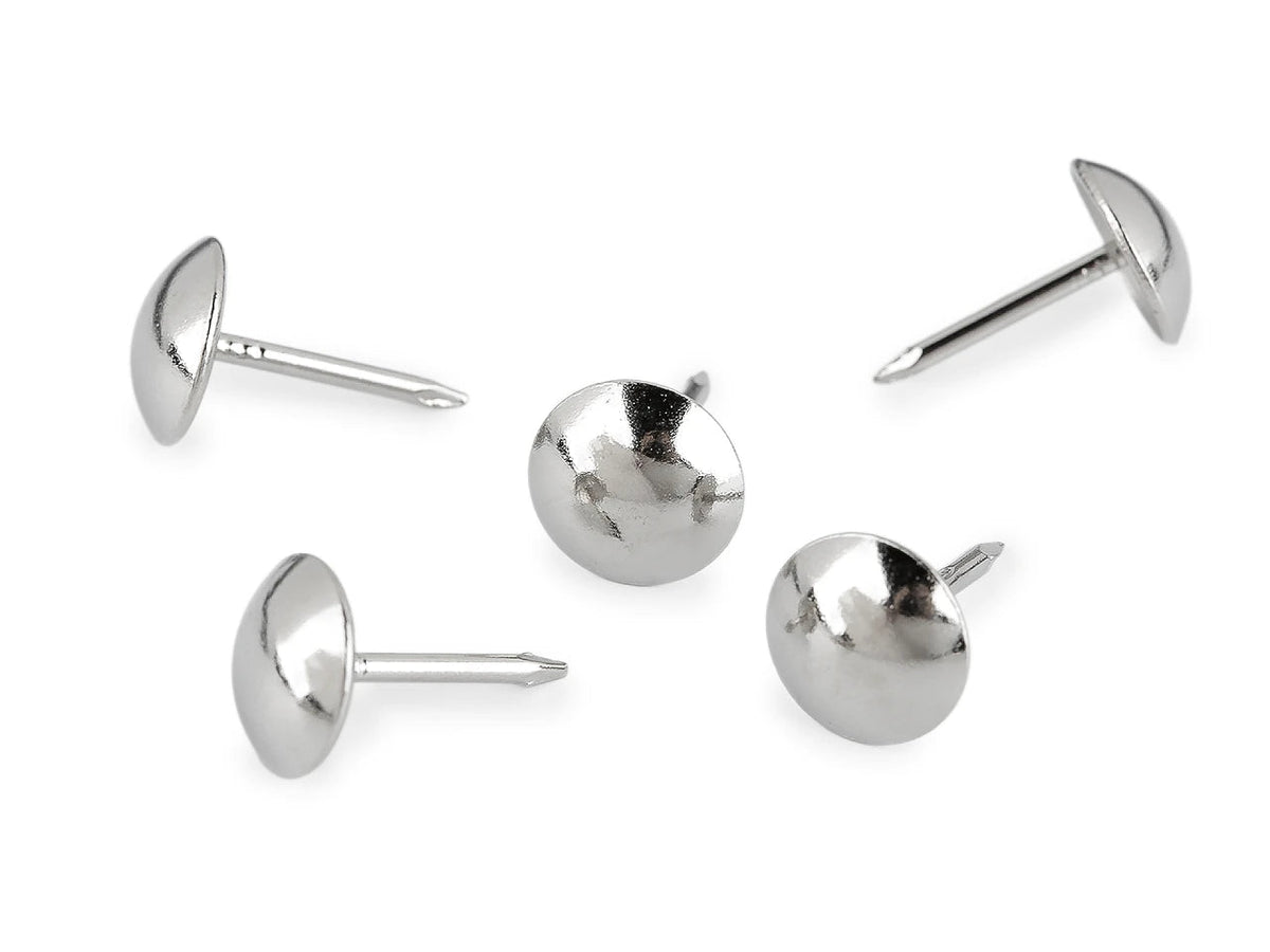 Attēls ar Dekoratīvās mēbeļu tapsējuma naglas Ø11 mm, 20 gab. – pieejams internetā Šarlotes audumi
