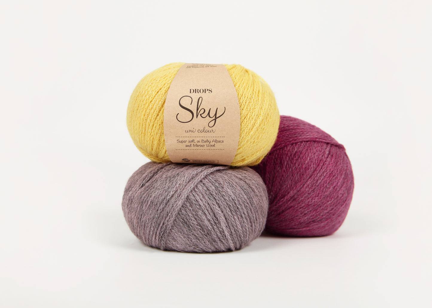 DROPS Sky siūlai - 50 g / 190 m