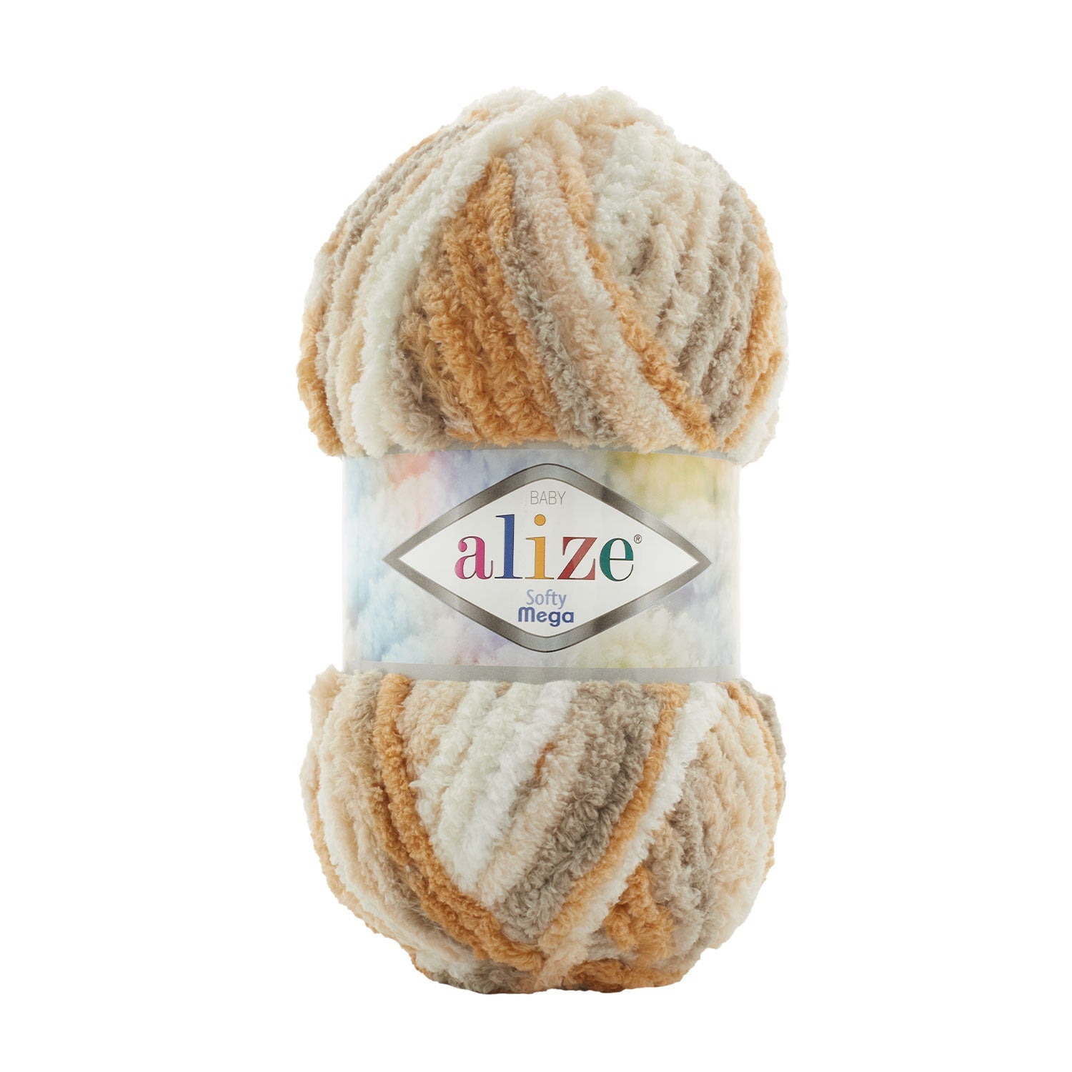 Dzija Alize Softy Mega dzija | 100% mikropoliesters | 100 g – 70 m