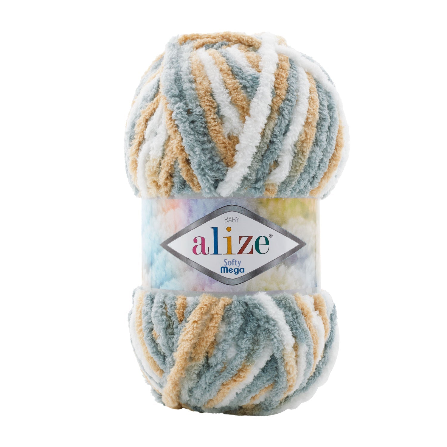 Dzija Alize Softy Mega dzija | 100% mikropoliesters | 100 g – 70 m