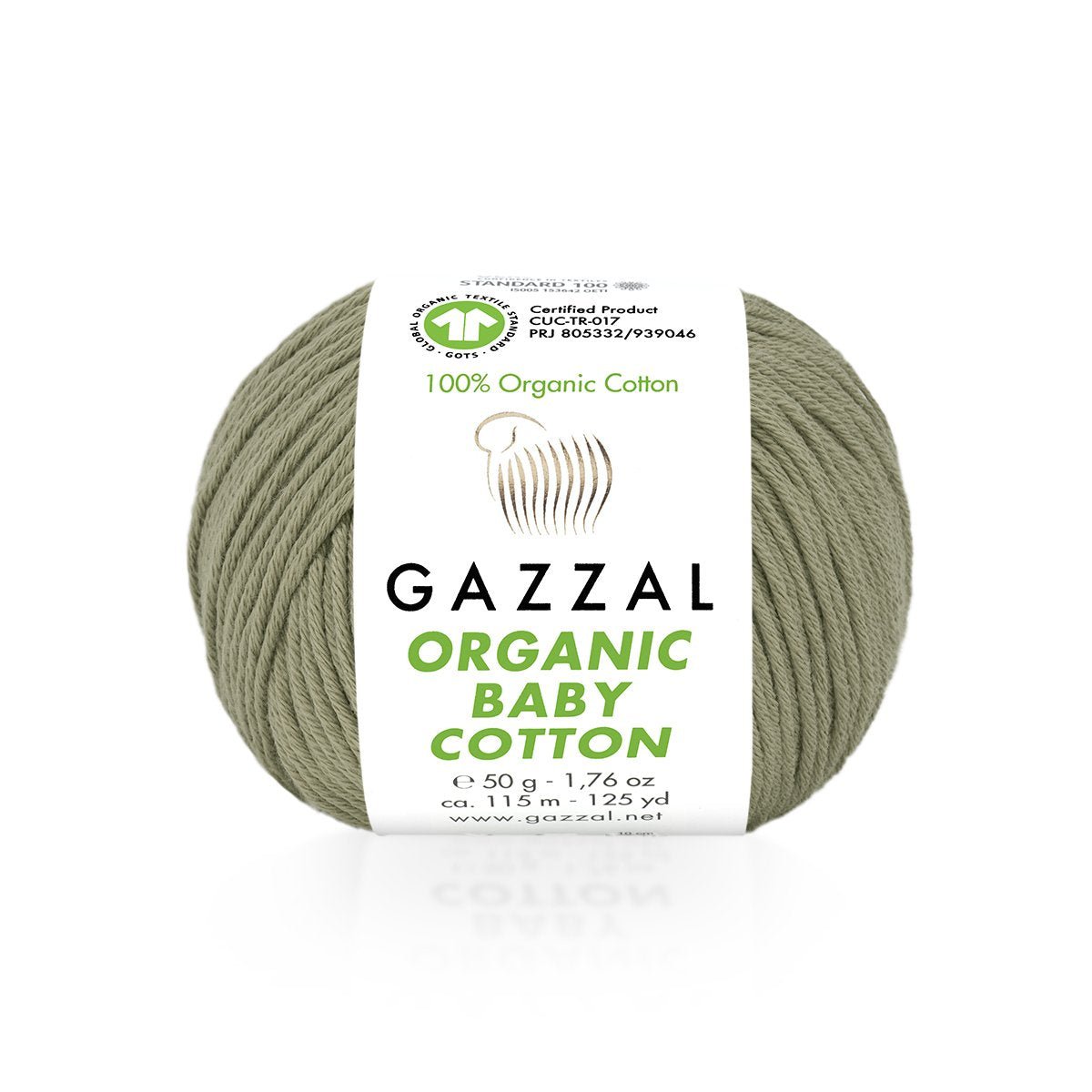 Dzija GAZZAL ORGANIC BABY COTTON - 115m 50g