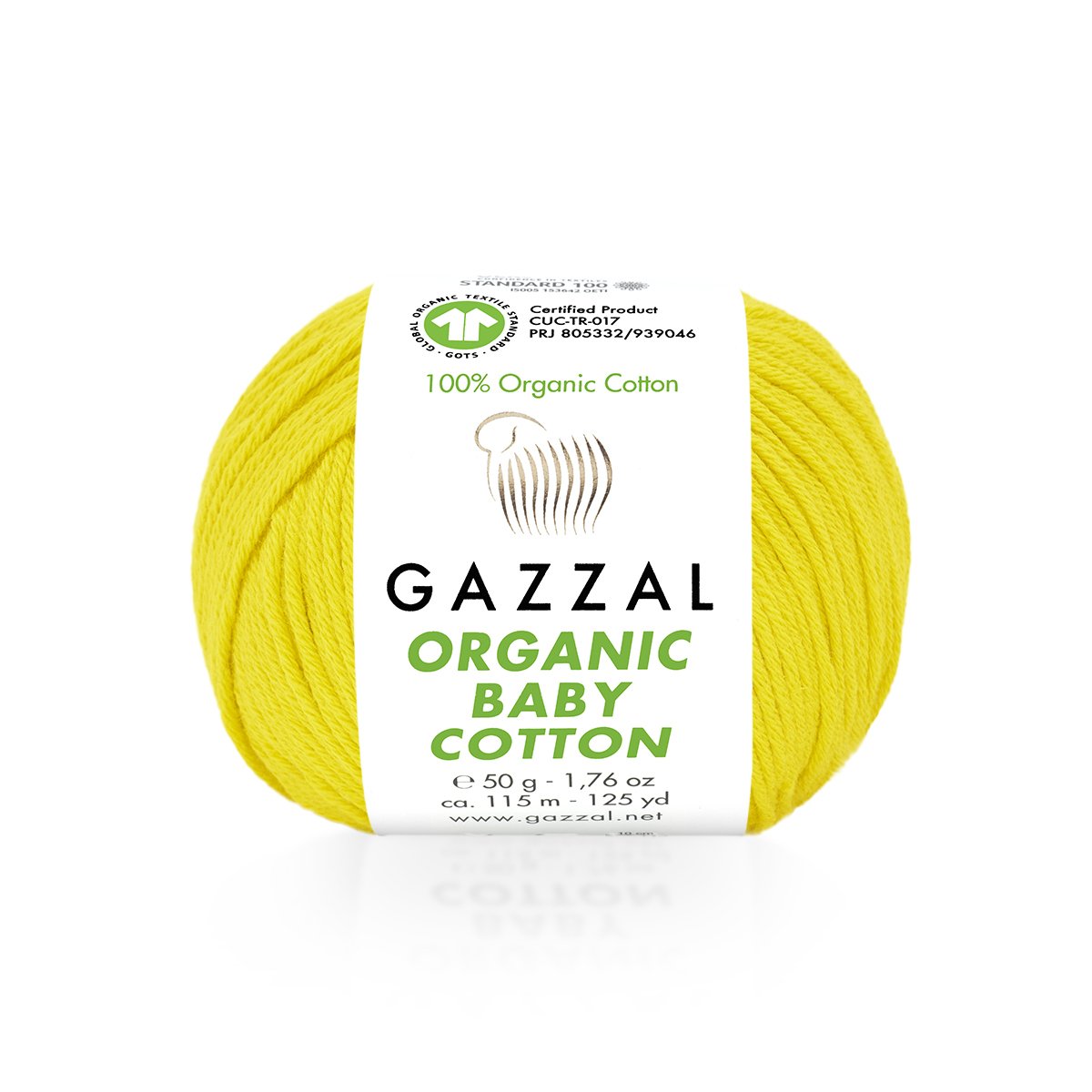 Dzija GAZZAL ORGANIC BABY COTTON - 115m 50g