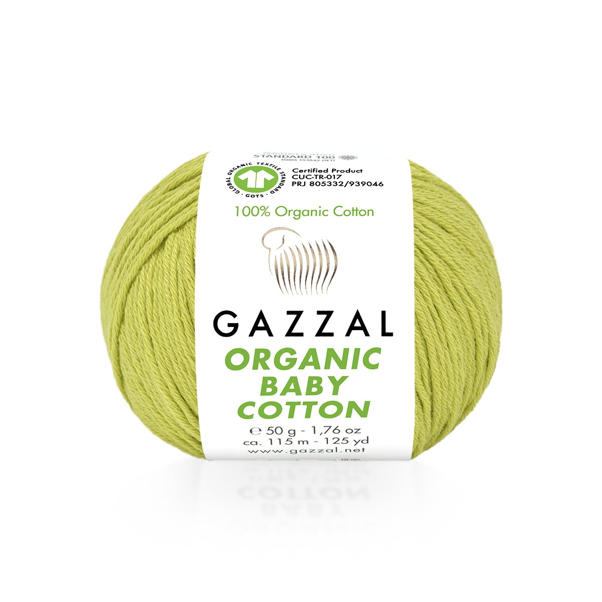 Dzija GAZZAL ORGANIC BABY COTTON - 115m 50g