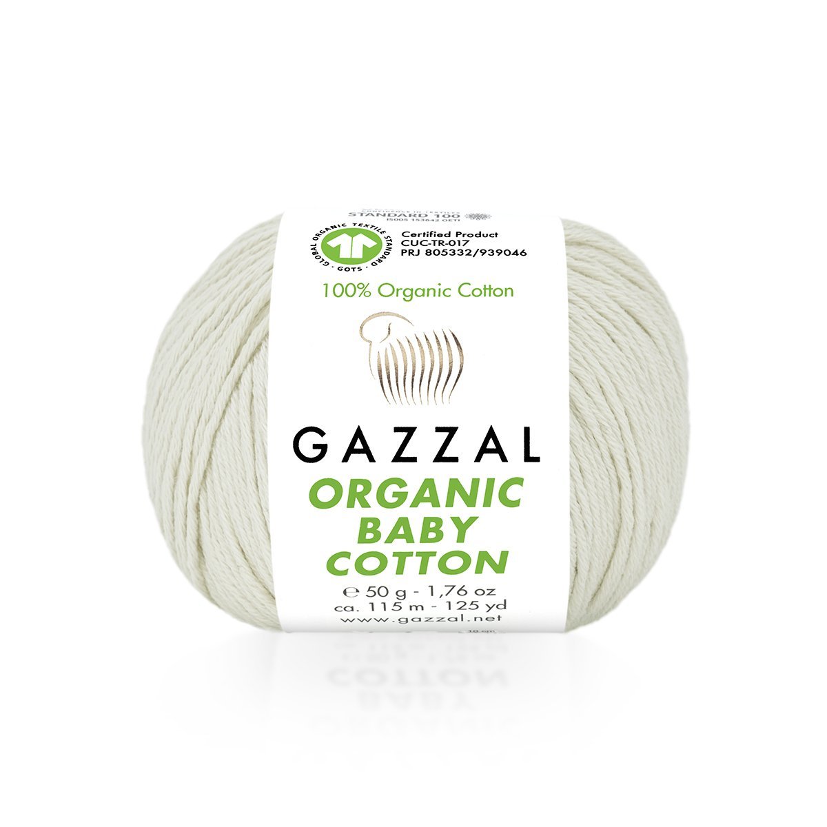 Dzija GAZZAL ORGANIC BABY COTTON - 115m 50g