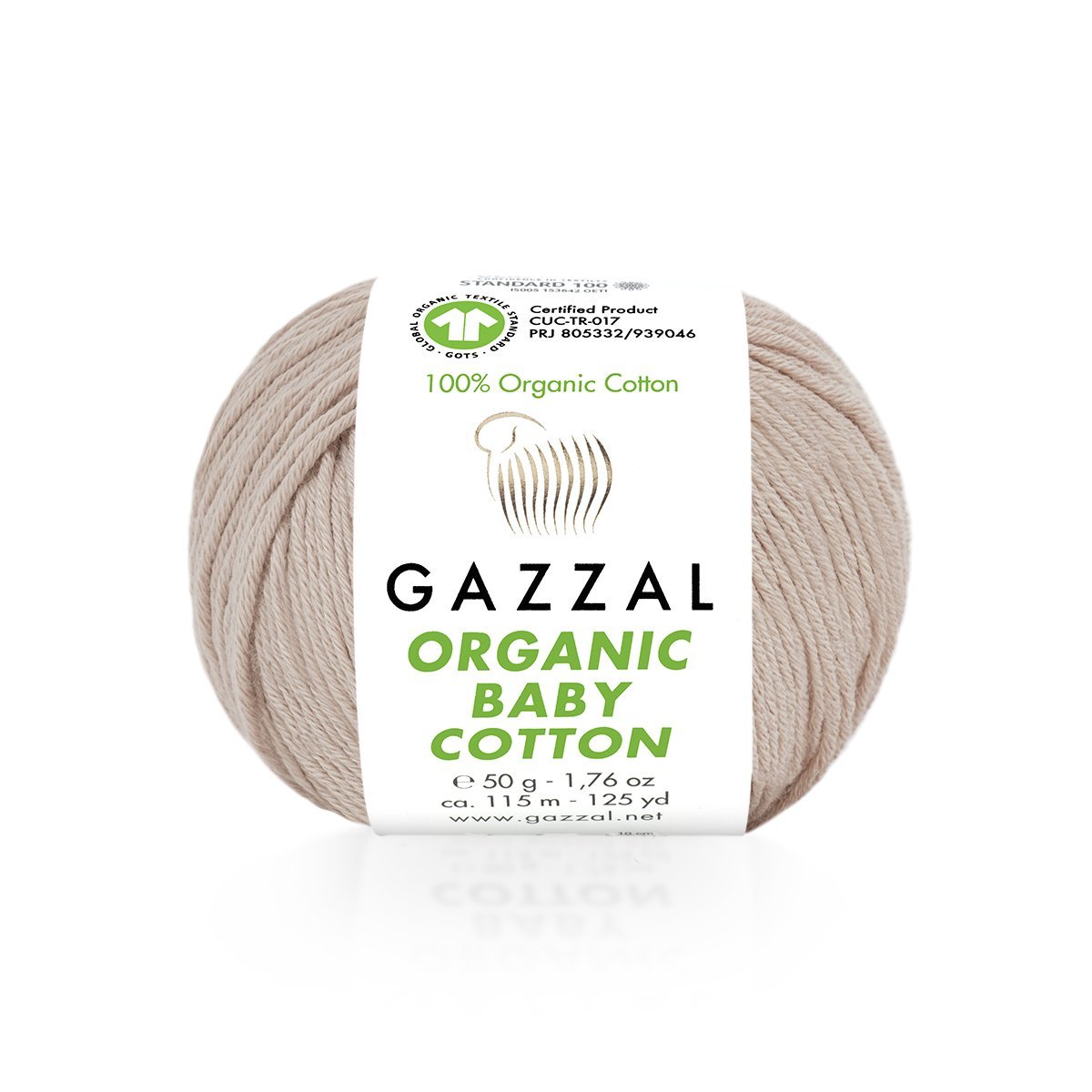 Dzija GAZZAL ORGANIC BABY COTTON - 115m 50g