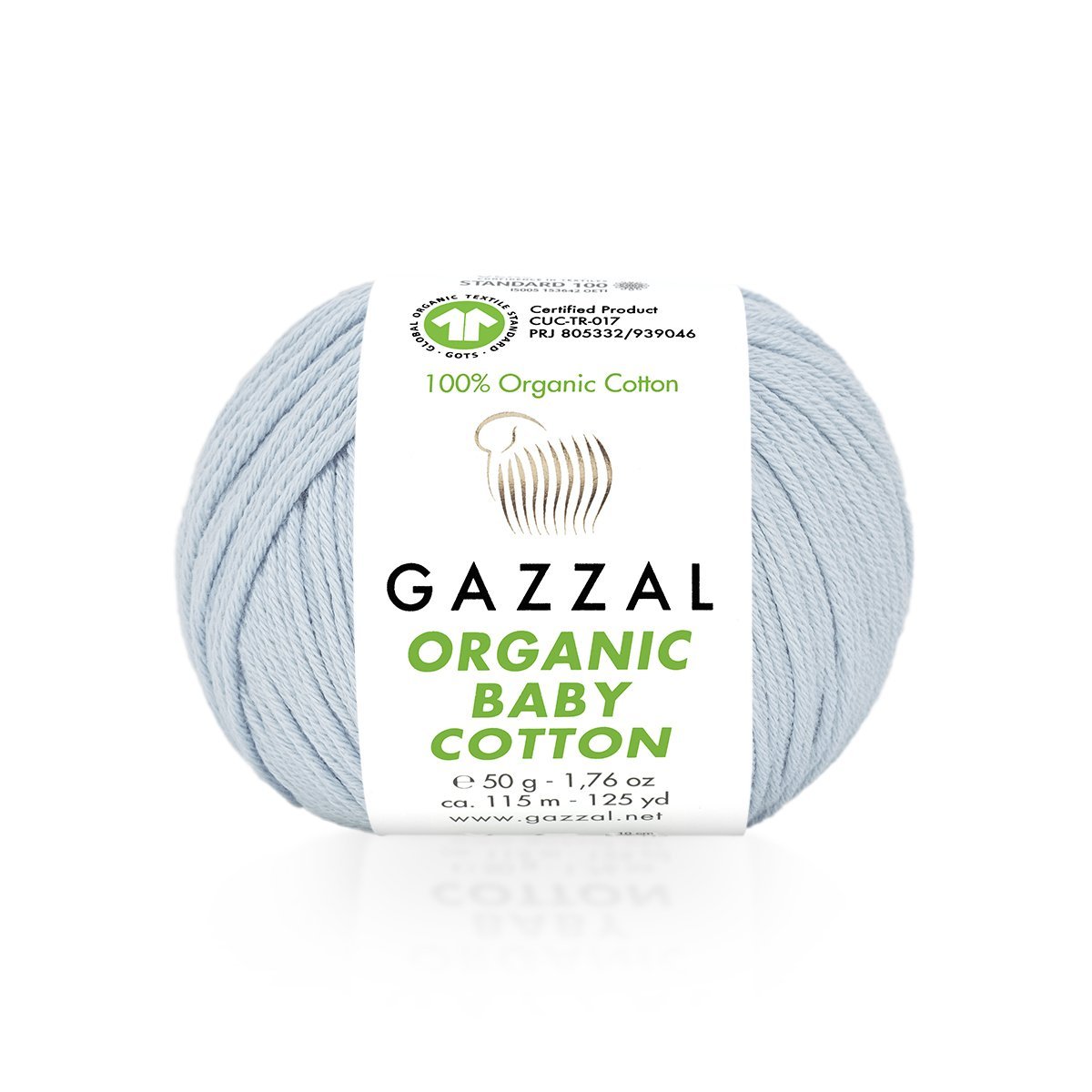 Dzija GAZZAL ORGANIC BABY COTTON - 115m 50g