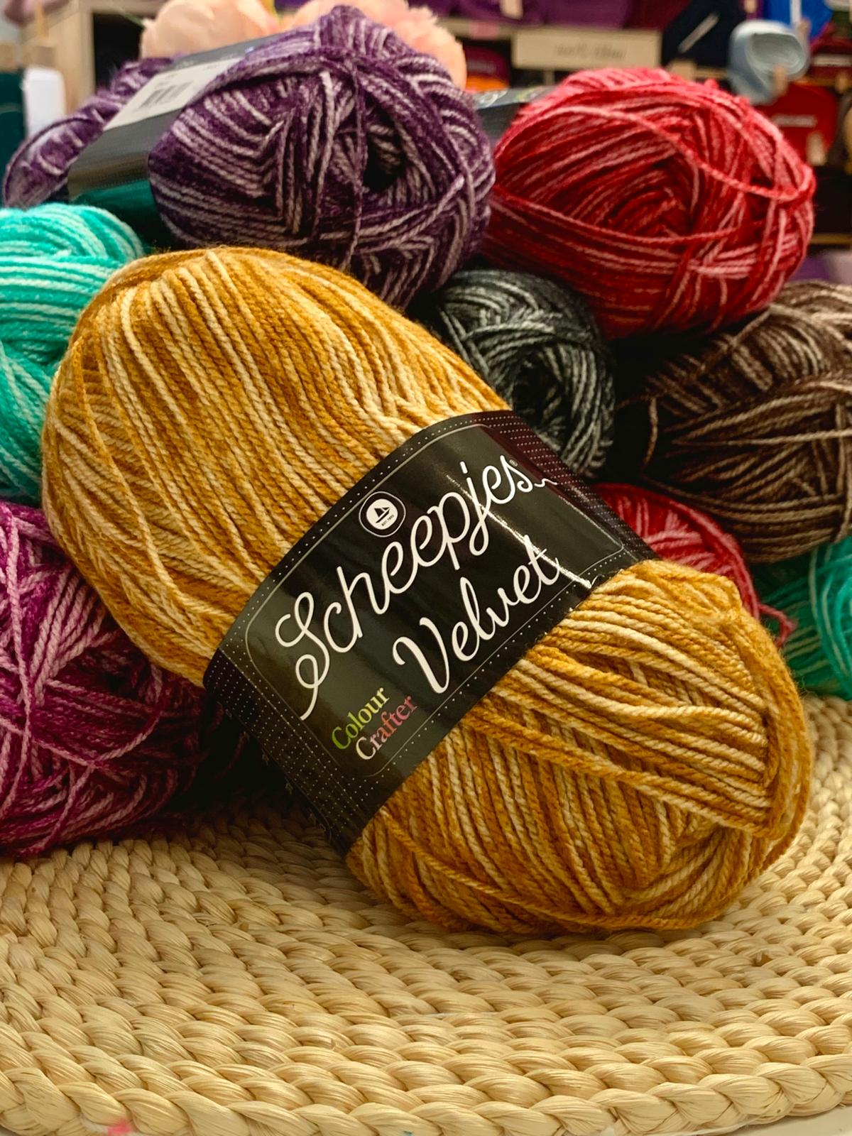 Dzija Scheepjes Colour Crafter Velvet - 300m 100g