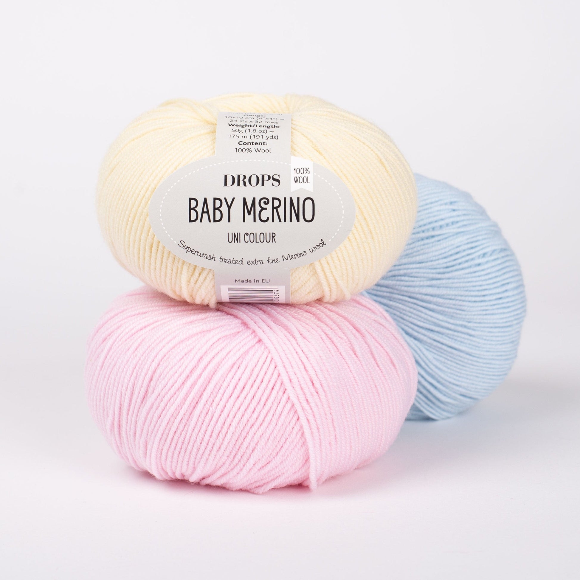 Dzijas DROPS Baby Merino - 50g / 175m