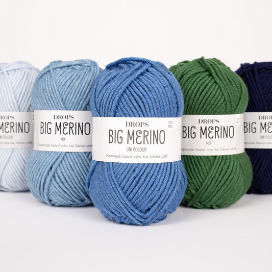 Dzijas DROPS Big Merino - 50g / 75m