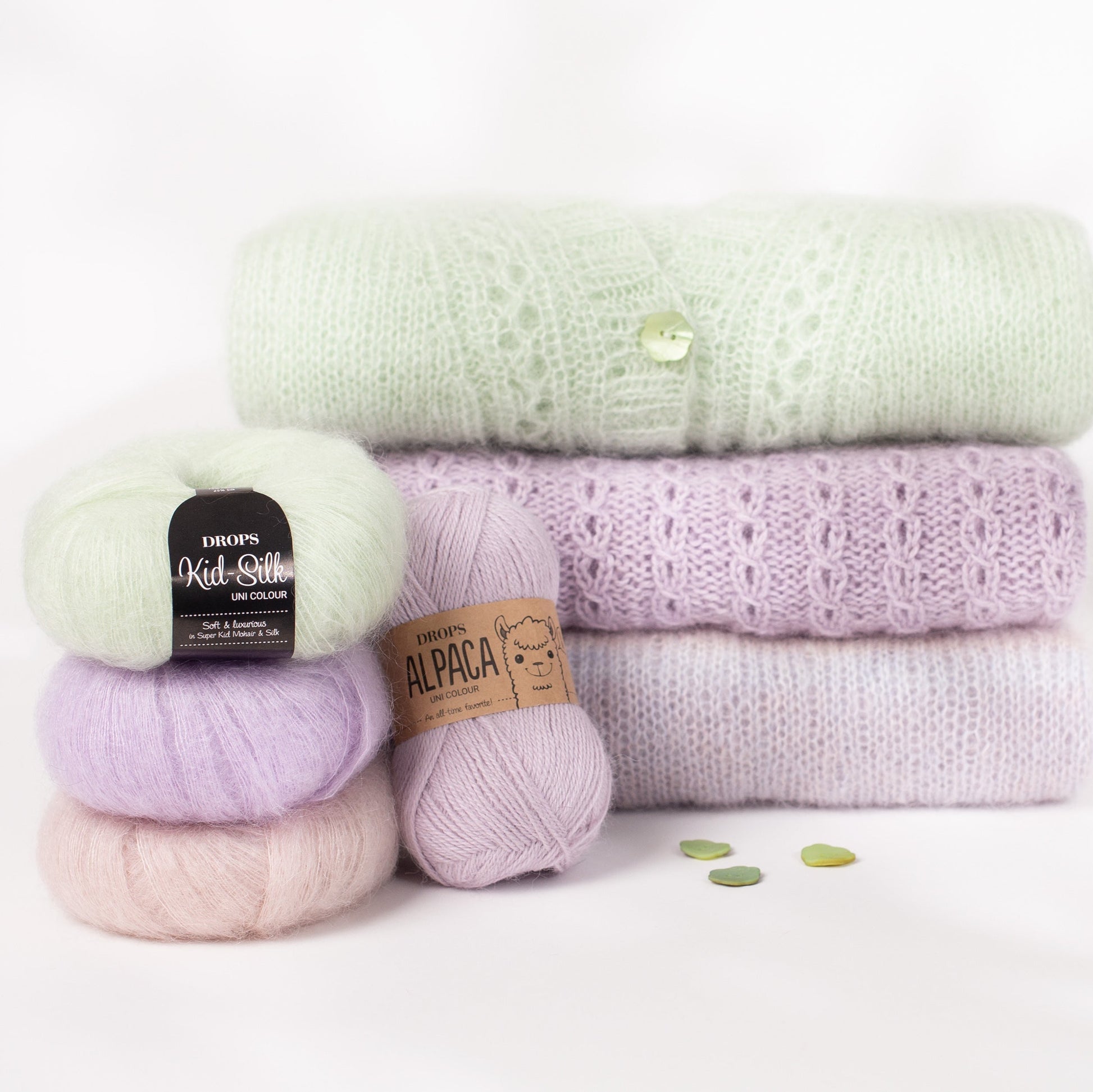 Dzijas DROPS Kid - Silk - 25g / 210 m