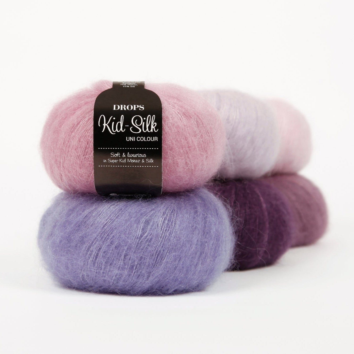 Dzijas DROPS Kid - Silk - 25g / 210 m